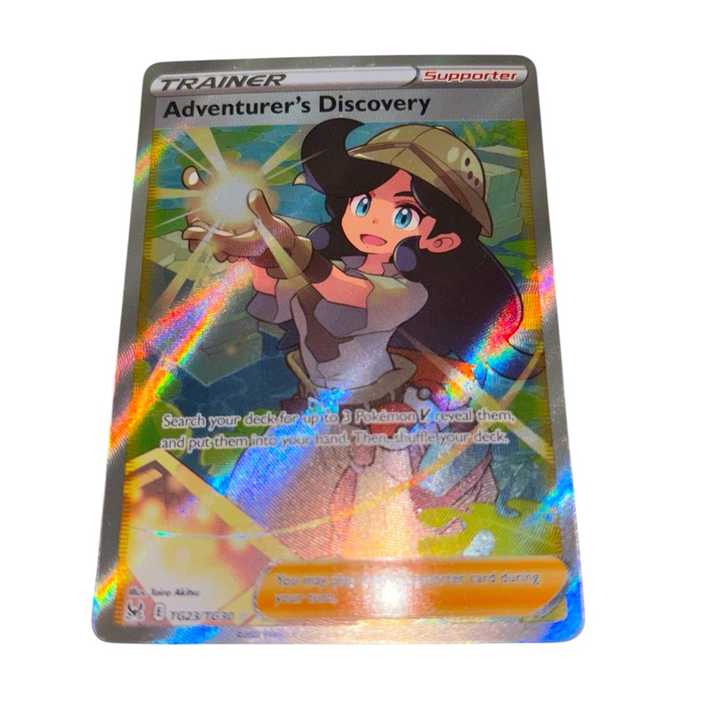 Pokemon Trading Card Game Lost Origin Ultra Rare Adventurer's Discovery TG23
